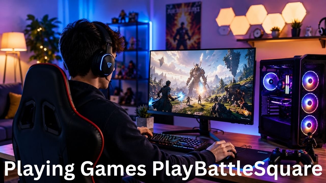 Playing Games PlayBattleSquare