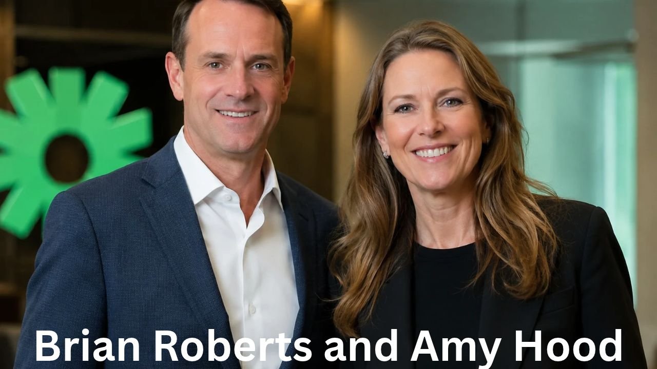 Brian Roberts and Amy Hood
